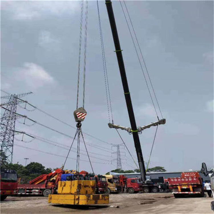 冯坡镇风电设备吊装